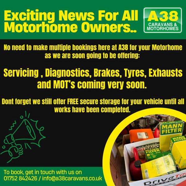 Exciting news for all motorhome owners! Coming Soon!