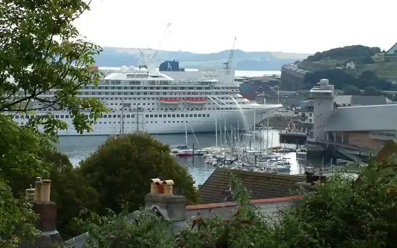 Falmouth Dock and NMMC - Falmouth Cornwall UK