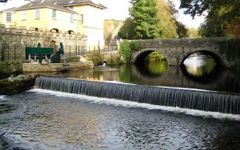 River Tavy and Abbey Bridge - Tavistock Devon UK